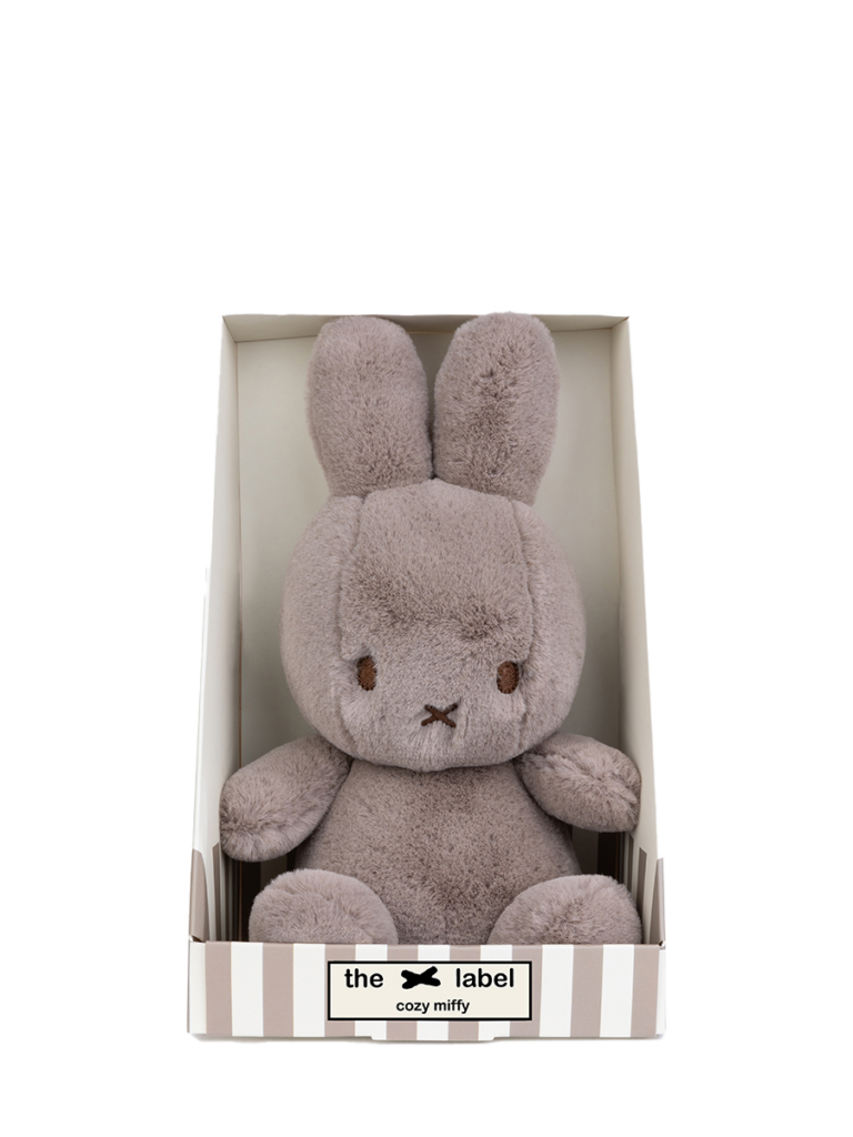 Miffy  Sittiing   Taupe in Giftbox 23 cm