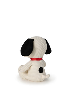 Snoopy Sitting Corduroy in display 12 cm - 5''