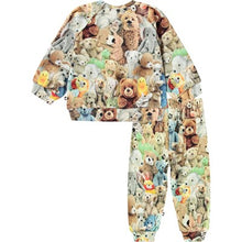 Cargar imagen en el visor de la galería, Conjunto sudadera ositos   / 2 pieces sweat  Disc Teddy Friends  Molo
