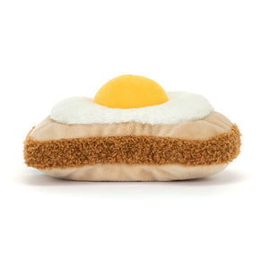 Tostada con huevo / Amuseables Egglantine Egg On Toast Jellycat 12x16x12 cm