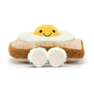 Tostada con huevo / Amuseables Egglantine Egg On Toast Jellycat 12x16x12 cm