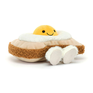 Tostada con huevo / Amuseables Egglantine Egg On Toast Jellycat 12x16x12 cm