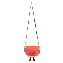 Cargar imagen en el visor de la galería, Bolso sandia   / Amuseables Watermelon Bag Jellycat  17x22x7 cm
