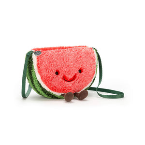 Bolso sandia   / Amuseables Watermelon Bag Jellycat  17x22x7 cm