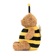 Cargar imagen en el visor de la galería, Oso  abeja / Bartholomew Bear  Bumblebee Jellycat 26x14x14 cm
