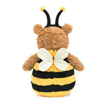 Cargar imagen en el visor de la galería, Oso  abeja / Bartholomew Bear  Bumblebee Jellycat 26x14x14 cm
