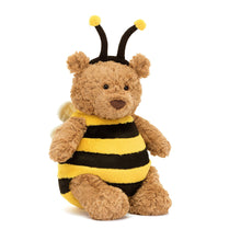 Cargar imagen en el visor de la galería, Oso  abeja / Bartholomew Bear  Bumblebee Jellycat 26x14x14 cm
