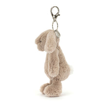 Cargar imagen en el visor de la galería, Llavero conejo beige l / Bashful Beige Bunny  Bag Charm  Jellycat 18x5x4 cm
