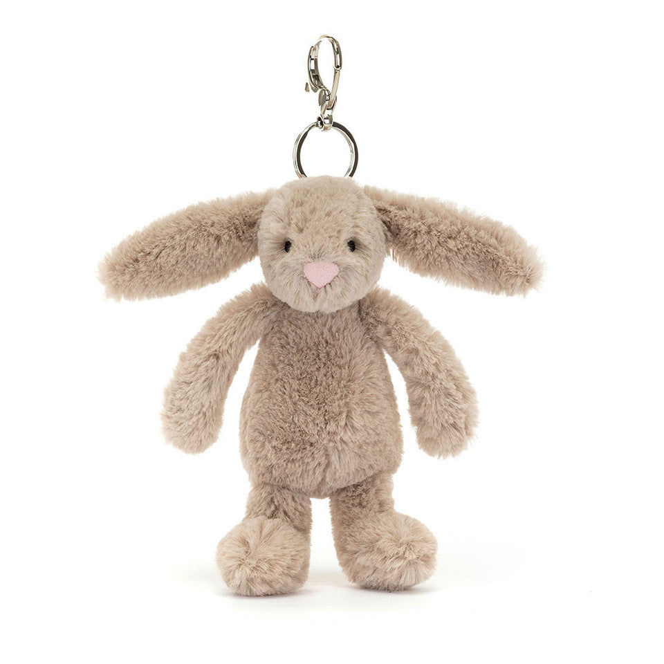 Llavero conejo beige l / Bashful Beige Bunny  Bag Charm  Jellycat 18x5x4 cm