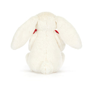 Conejo corazón rojo / Bashful Red Love Heart Bunny Medium Jellycat 31x12x9 cm