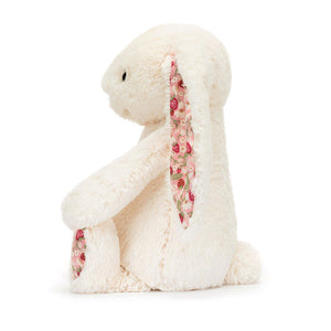 Conejito crema con estampado  / Blossom Cream Bunny 'Berry' Jellycat 18x9x8 cm