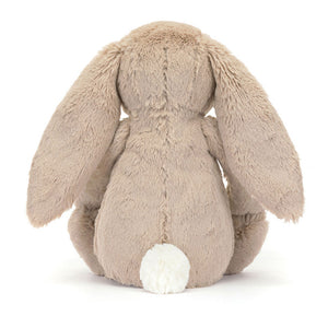 Conejito beige con estampado  / Blossom Beige Bunny 'Petal' Jellycat 18x9x8 cm