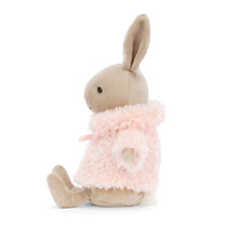 Cargar imagen en el visor de la galería, Conejo con abrigo  / Comfy Coat Bunny Jellycat 18x7x6 cm
