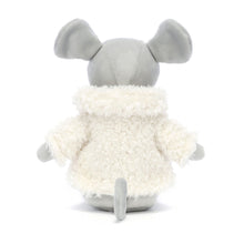 Cargar imagen en el visor de la galería, Ratón con abrigo  / Comfy Coat Mouse Jellycat 18x7x6 cm
