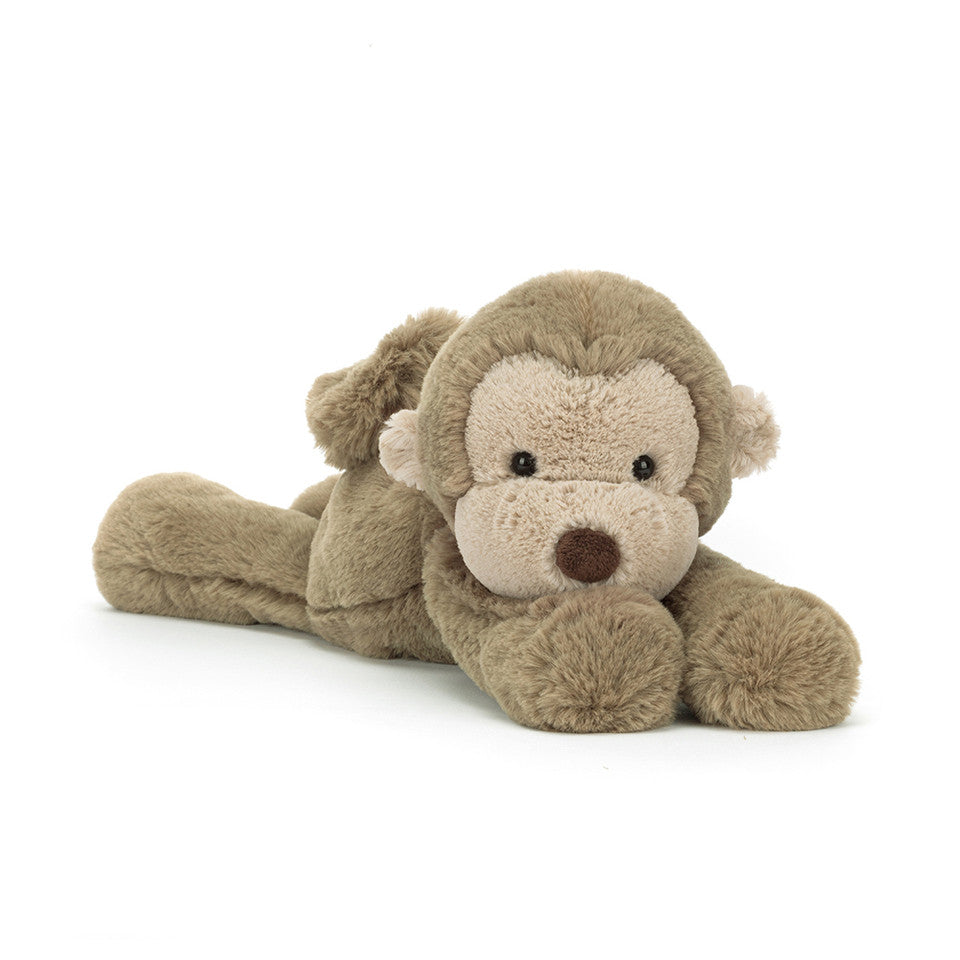 Mono tumbado   / Smudge Monkey  Original Jellycat  13x11x24 cm