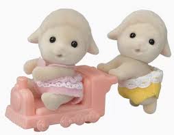 Ovejas /  Sheep Twins Sylvanian Families