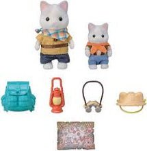 Cargar imagen en el visor de la galería, Gatos exploradores /  Exciting Exploration Set Latte Cat Brother &amp; Baby Sylvanian Families
