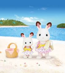 Conejas nadadoras / Girls Swimwear Set Sylvanian Families