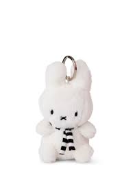 Miffy Sitting Keychain with scarf - 10 cm - 4