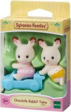 Cargar imagen en el visor de la galería, Conejos chocolate gemelos   /  Chocolate Rabbit Twins Sylvanian Families
