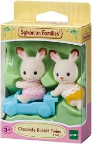 Conejos chocolate gemelos   /  Chocolate Rabbit Twins Sylvanian Families