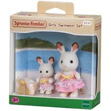 Cargar imagen en el visor de la galería, Conejas nadadoras / Girls Swimwear Set Sylvanian Families
