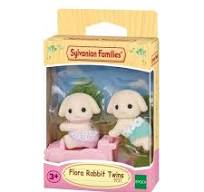 Cargar imagen en el visor de la galería, Conejos gemelos Flora  / Flora Rabbit Twins Sylvanian Families
