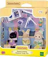 Amigos de Guarderia  /  Nursery Friends Sleepover Party Trio Sylvanian Families