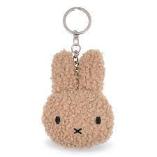 Miffy Flat Keychain ECO Tiny Teddy Beige - 10 cm - 4"