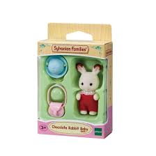 Conejos chocolate bebe   / Chocolat Rabbit Baby Sylvanian Families