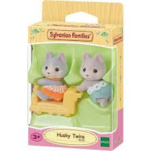 Cargar imagen en el visor de la galería, Perros Husky gemelos  /  Husky Twins Sylvanian Families
