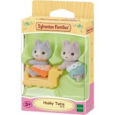 Perros Husky gemelos  /  Husky Twins Sylvanian Families