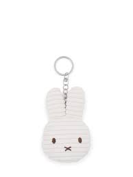 Miffy Flat Keychain Corduroy Offwhite – 10 cm